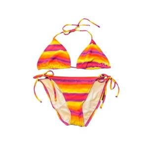 vibrant vintage OP bikini